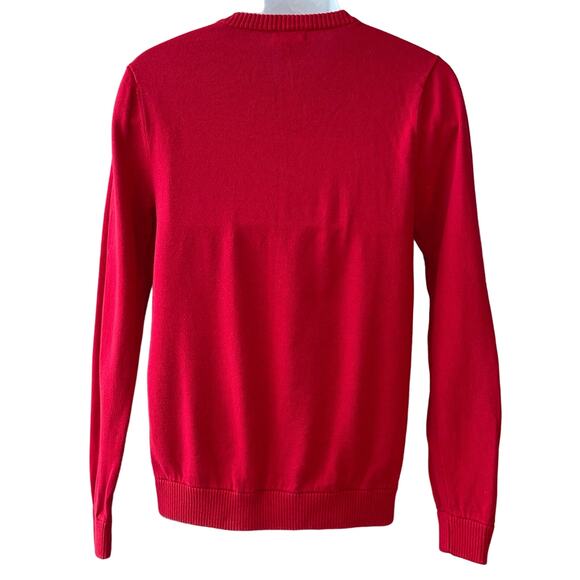 Grumpy Snowman FA LA FRICKEN' LA Ugly Christmas Sweater Size Small - Picture 4 of 4